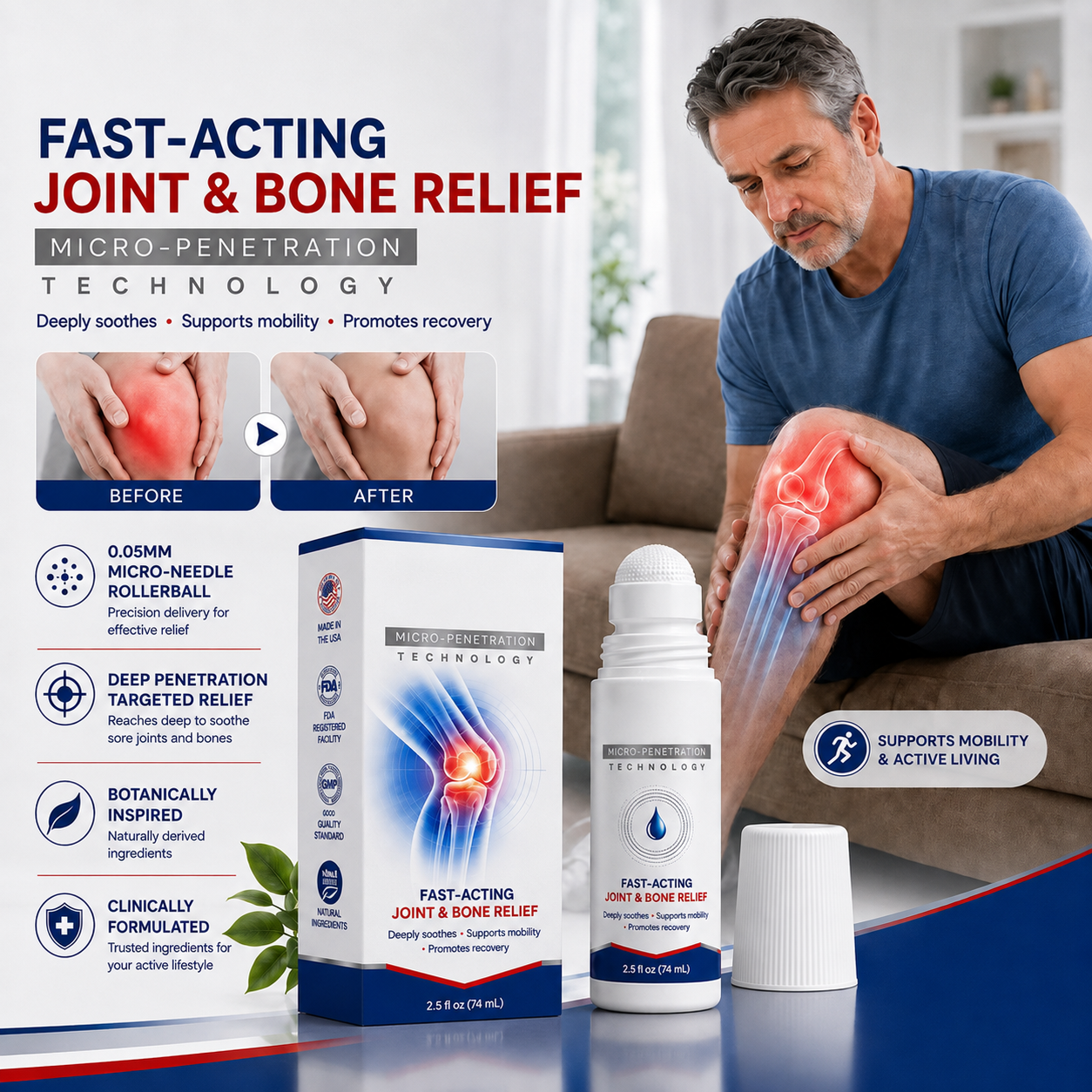 BUY 2 GET 2 FREE（4 Boxes: Recommended full repair cycle）