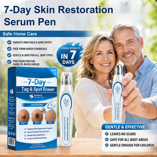 7-Day Skin Tag & Spot Eraser Painless & Scar-Free Advanced Imperfection Removal Rollerball Pen🍓